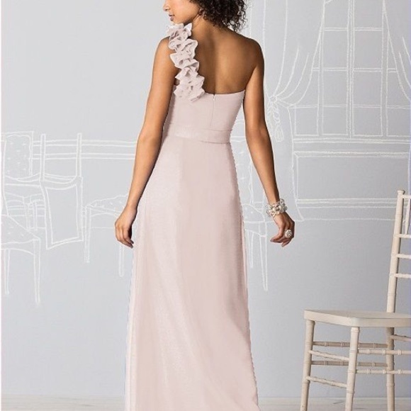 Like New- After Six - Bridesmaid Dress 6611 - size 6L - blush - Picture 2 of 7